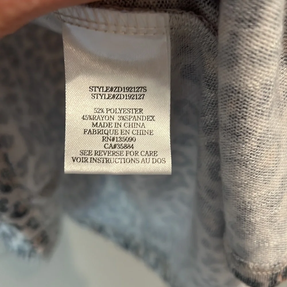 Z Supply Breezy Leopard print V-Neck Tank Dress - Picture 6 of 7